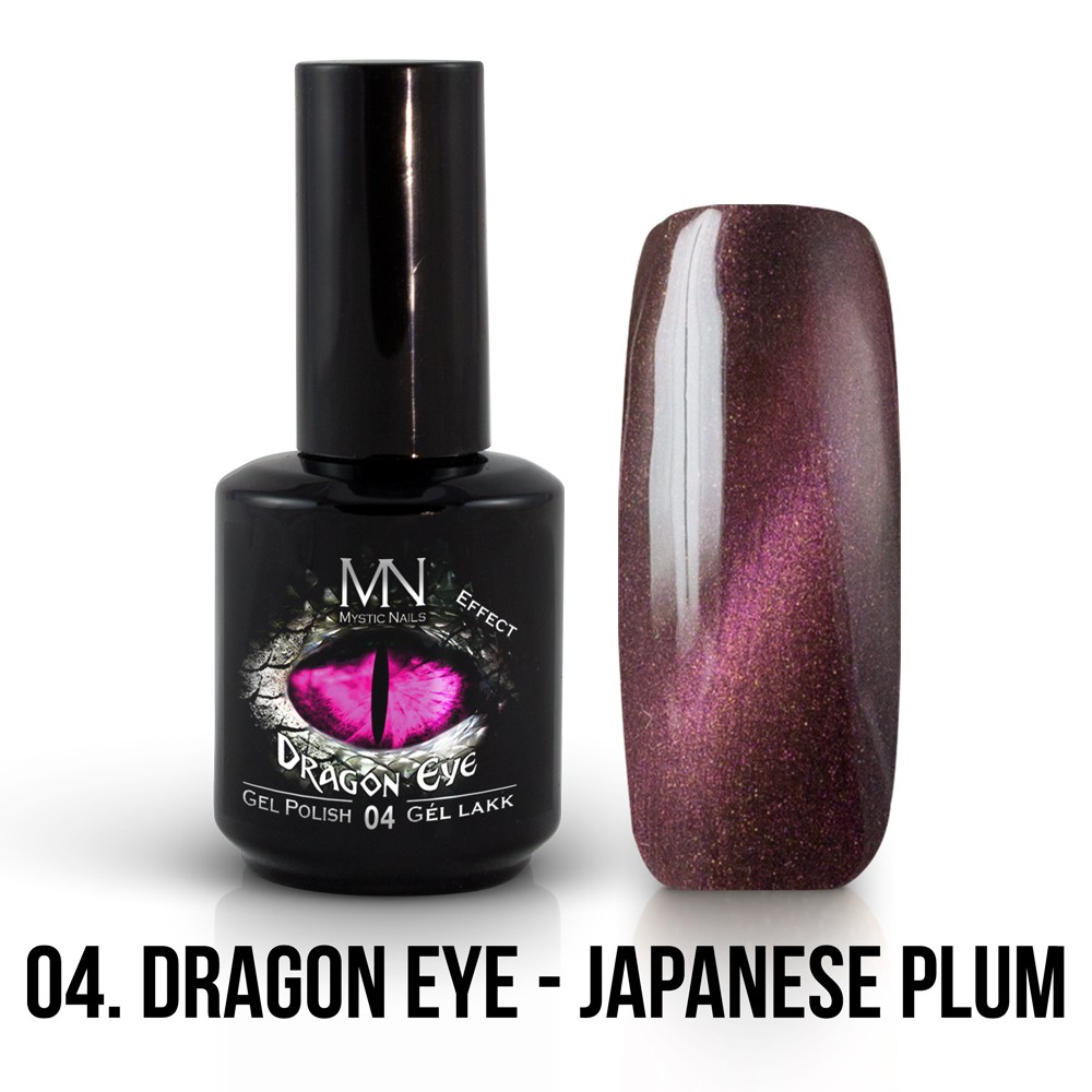 Gel Polish Dragon Eye Effect 04 Japanese Plum 12ml In The Gel