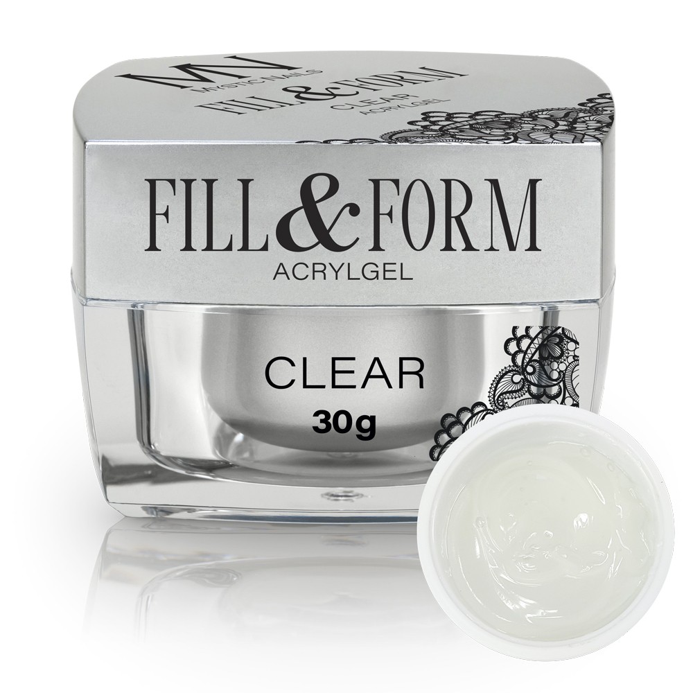 Fill&Form Gel Clear 30g in the AcrylGel Fill & Form Gels category