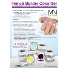 French Builder Color Gel - I. - la Menthe -15g