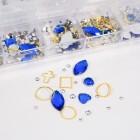 Rhinestone set - 26 - Blue 