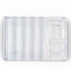 Brush holder - clear