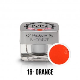3D Plasticine Gel - 16 - Orange - 3,5g
