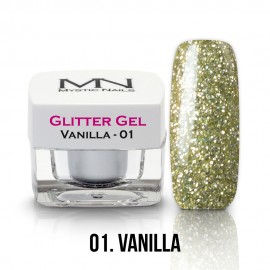 Glitter Gel - no.01. - Vanilla - 4g