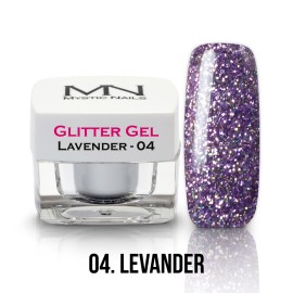 Glitter Gel - no.04. - Lavender - 4g