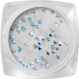 Crystal stones - Holographic Silver SS4 - 50 pcs / jar