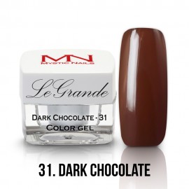 LeGrande Color Gel - no.31. - Dark Chocolate - 4g