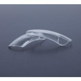 500 pcs tip refill - transparent, square