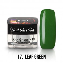 UV Painting Nail Art Gel - 17 - Leaf Green - 4g