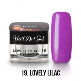 UV Painting Nail Art Gel - 19 - Lovely Lilac - 4g