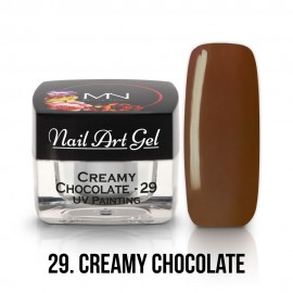UV Painting Nail Art Gel - 29 - Creamy Chocolate (HEMA-free) - 4g