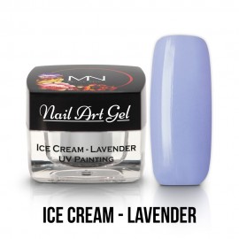 UV Painting Nail Art Gel - Ice Cream - Lavender - 4g
