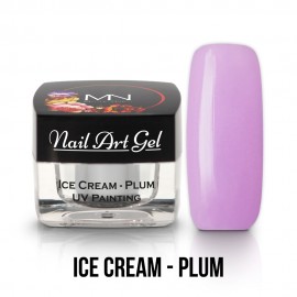 UV Painting Nail Art Gel - Ice Cream - Plum (HEMA-free) - 4g