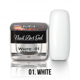 Painting Nail Art Gel - 01 - White (HEMA-free) - 4g