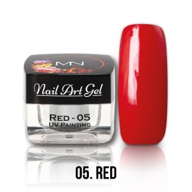 Painting Nail Art Gel - 05 - Red (HEMA-free) - 4g