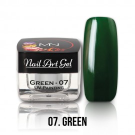 Painting Nail Art Gel - 07 - Green (HEMA-free) - 4g