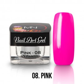UV Painting Nail Art Gel - 08 - Pink (HEMA-free) - 4g