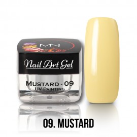 UV Painting Nail Art Gel - 09 - Mustard - 4g