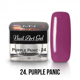 UV Painting Nail Art Gel - 24 - Purple Panic (HEMA-free) - 4g