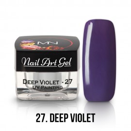 UV Painting Nail Art Gel - 27 - Deep Violet (HEMA-free) - 4g