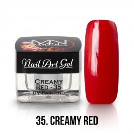 Painting Nail Art Gel - 35 - Creamy Red (HEMA-free) - 4g