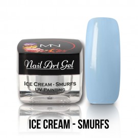 UV Painting Nail Art Gel - Ice Cream - Smurfs (HEMA-free) - 4g