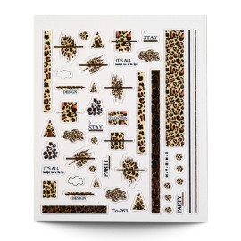 Nail sticker - Animal pattern 02
