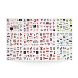 Nail sticker mix