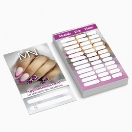 Appointment card 2026 English - 04 - Panther nails (25 pcs/set)