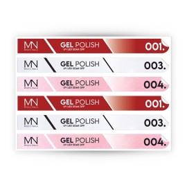 Tip Stick Gel Polish Sticker - 001-004