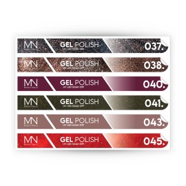 Tip Stick Gel Polish Sticker - 037-045