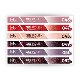 Tip Stick Gel Polish Sticker - 046-052