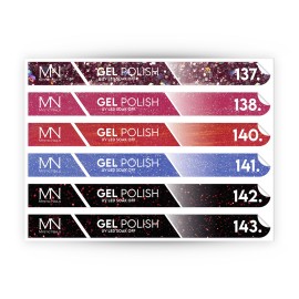 Tip Stick Gel Polish Sticker - 137-143