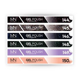 Tip Stick Gel Polish Sticker - 144-150