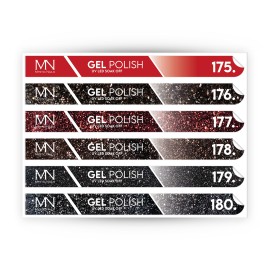 Tip Stick Gel Polish Sticker - 175-180