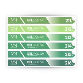 Tip Stick Gel Polish Sticker - 211-216
