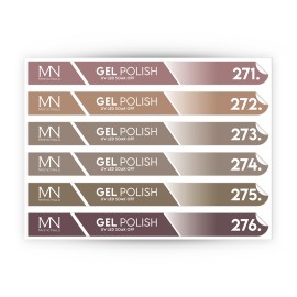 Tip Stick Gel Polish Sticker - 271-276