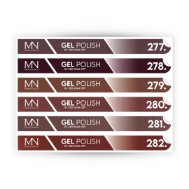 Tip Stick Gel Polish Sticker - 277-282