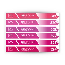 Tip Stick Gel Polish Sticker - 319-324