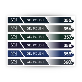 Tip Stick Gel Polish Sticker - 355-360