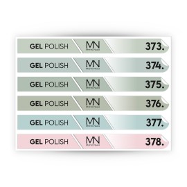 Tip Stick Gel Polish Sticker - 373-378