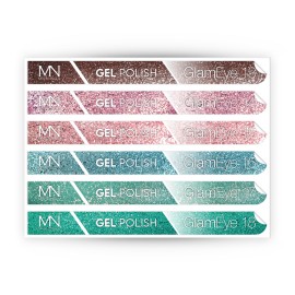 Tip Stick Gel Polish Sticker - GlamEye 13-18