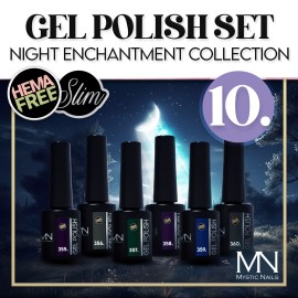 Gel Polish Set 10 - Night Enchantment (HEMA-free) - 6 pcs x 6 ml