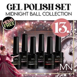 Gel Polish Set 13 - Midnight Ball (HEMA-free) - 6 pcs x 6 ml