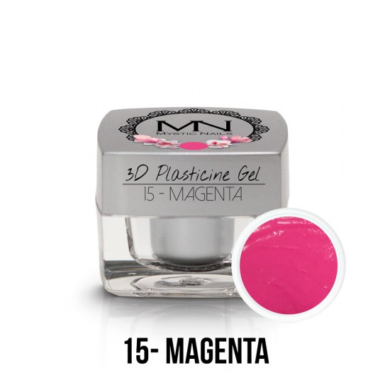 3D Plasticine Gel - 15 - Magenta - 3,5g