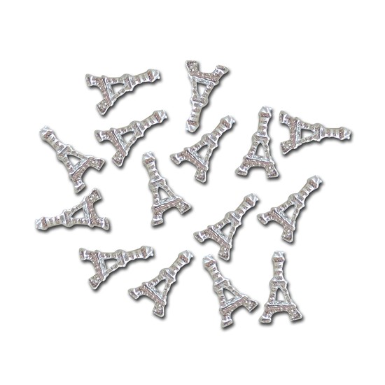 Nail Jewellery - Eiffel Tower - Silver