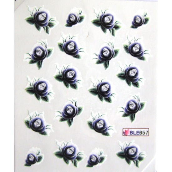 Flower pattern sticker - BLE/657
