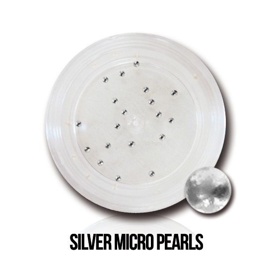 Silver Micro Pearls