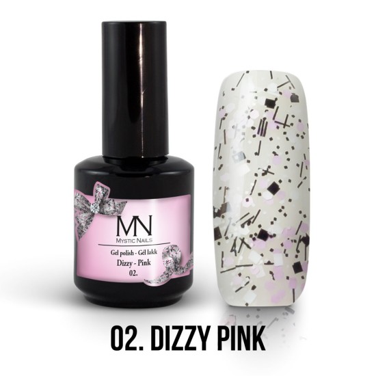 Gel Polish Dizzy 02 - Dizzy Pink 12ml 
