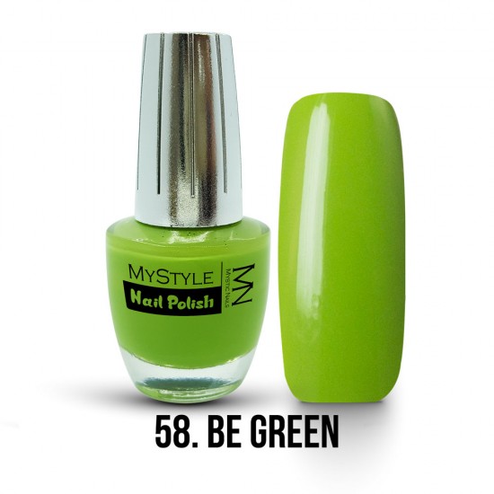 MyStyle Nail Polish - 058. - Be Green - 15ml