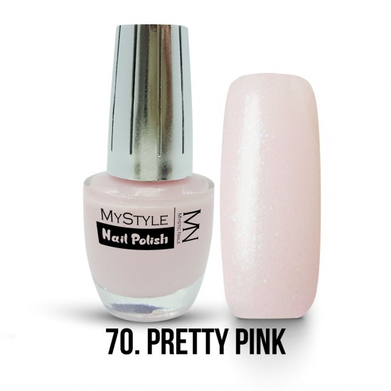 MyStyle Nail Polish - 070. - Pretty Pink - 15ml